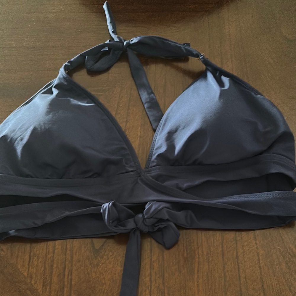 Kona Sol Dark Blue Bikini Top